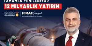 Şehrin Altyapısı 12 Milyar TL’lik Yatırımla Tamamen Yenileniyor!
