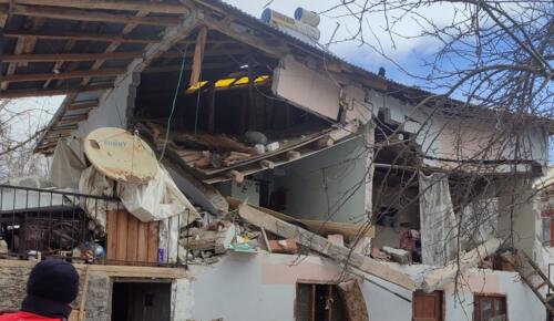 Kahramanmaraş’ta patlama: İki katlı ev harabeye döndü