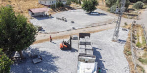 Büyükşehir’den Afşin’de Parke Çalışması!