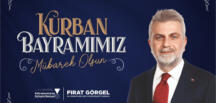 Başkan Görgel: “Kurban Bayramı’mız Kutlu Olsun”