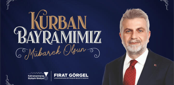 Başkan Görgel: “Kurban Bayramı’mız Kutlu Olsun”