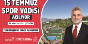 15 Temmuz Spor Vadisi Hizmete Açılıyor!