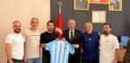 Afşin Spor Yönetimi Başkan Kıraç’ı Ziyaret Etti!